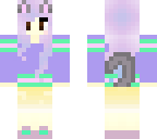 light colored cat girl