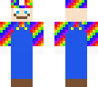 mario with star power up
