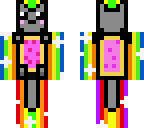 nyan cat with stars