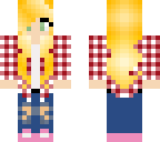 plaid blonde