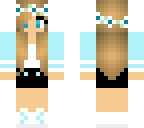 pretty blue girl