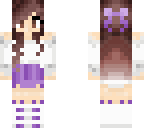 purple dress