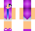 purple hair girl