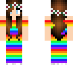 rainbow girl