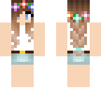 summer girl with braid