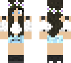 black haired girl