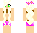 blonde beach girl