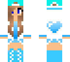 blue gamer girl v3