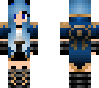 blue hair