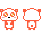 chibi fruit panda