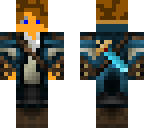 cool boy with sword
