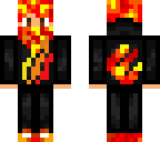 fire hoodie w blade logo