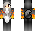 fire wolf onesie