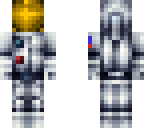 gold reflection astronaught