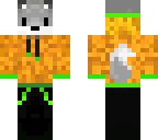 pixel hoodie wolf
