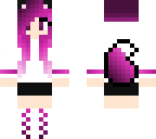 purple wolf girl