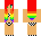 rainbow girl