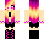 sunset biker girl