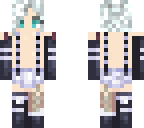 white haired raver 