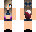 wolf bikini girl