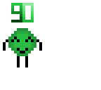 90 peas