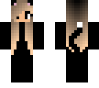 black cat girl
