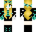 blonde and blue