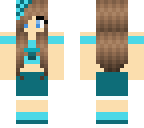 blue girl