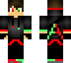 cool red and green boy