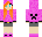 creeper girl pink