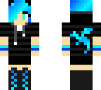 dragon hoodie blue