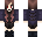 goth anime girl