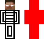 herobrine retro red