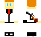 hitman with white suit and sniper on back