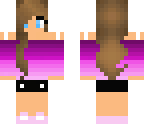 pink stripe girl