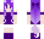 purple fox girl