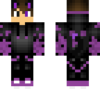 purple wolf boy