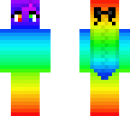 rainbow girl