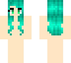 teal hair base