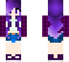 tumblr girl purple theme