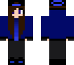 blue and black dancer
