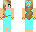 blue dress
