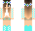 blue summer girl