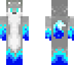 blue wolf flames