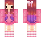 cute pink girl