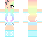 cute rainbow girl