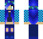 dark blue girl
