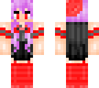 evil anime school girl