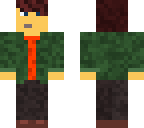 green jacket