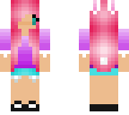 pink bunny girl